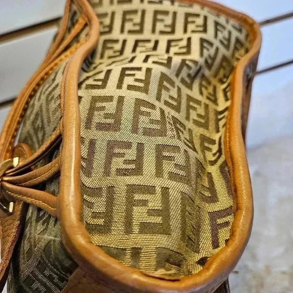 Fendi Cabas  Zucchino Handbag - Picture 15 of 16